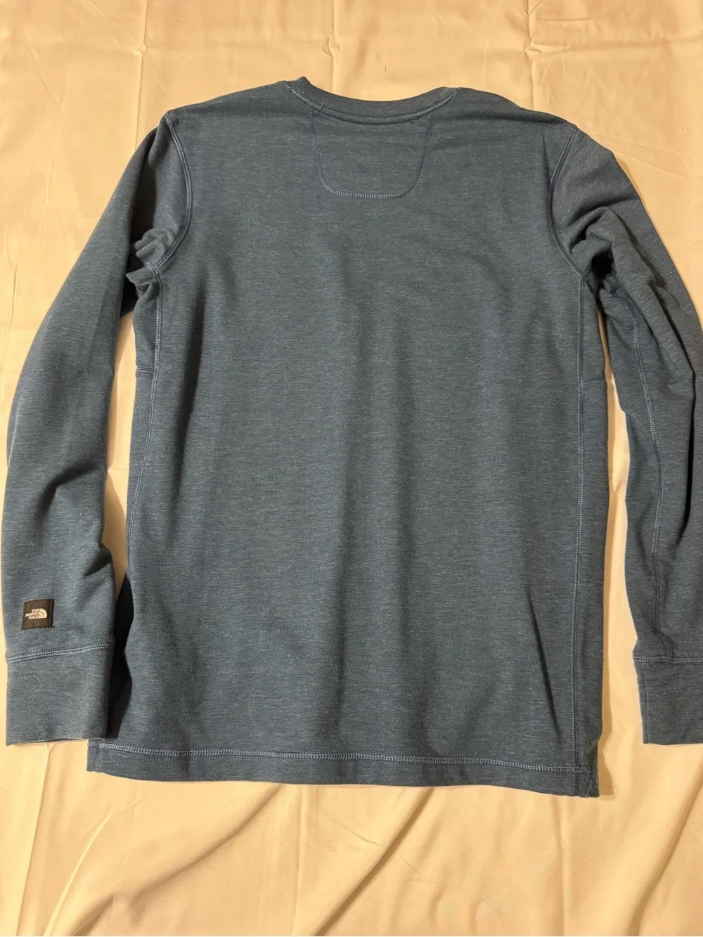 The North Face Men's Heather Slate Blue Crewneck Shirt Medium